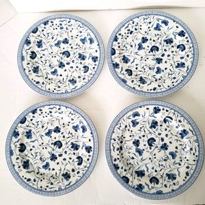 4 Ralph Lauren MACAO Porcelain 8.5" Plate